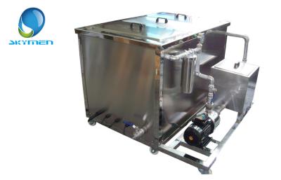 China Petrol Pump Auto Repair Ultrasonic Cleaning Machine With Oil Filtration for sale