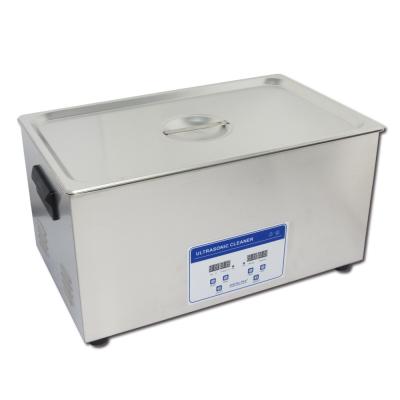 China 480W / 22L Industry SUS Benchtop Ultrasonic Cleaner With Heater JP-080S for sale