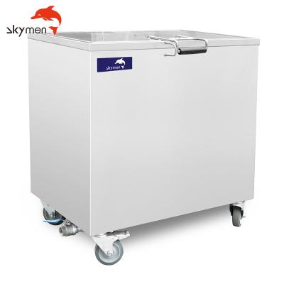 China Removing Oil Ultrasonic Dish Cleaner Industrial Kitchen Soaking Tank 2000W 210liters for sale