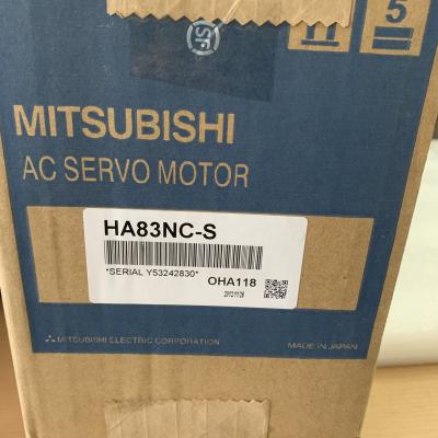 China Mitsubishi HA83NC-S AC Servo Motor 3 PHASE 1 KW 141 V 3000 RPM 5.2 A CIB NEW AND ORIGINAL GOOD PRICE à venda