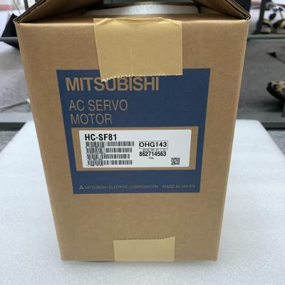 中国 Mitsubishi HC-SF81 AC Servo Motor 3 PHASE 0.85 KW 127 V 1000 RPM 5.1 A IP65 CIB NEW AND ORIGINAL GOOD PRICE 販売のため