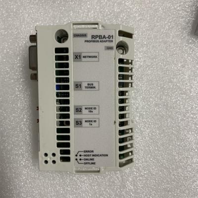China ABB RPBA-01 PROFIBUS-DP Variable Frequency Inverter Adapter IP20 244BYTES for sale