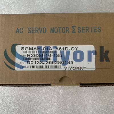 Chine Yaskawa SGMAH-01A1A61D-OY AC Servo Motor 100W 3000RPM 0.32NM Absolute Encoder à vendre