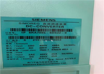 China Siemens 6RA7085-6DS22-0 SIMOREG DC Master Converter 400V NEW & ORIGINAL for sale