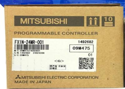 China Mitsubishi  14 PIN Programmable Logic Controller Module FX1N-24MR-001 for sale