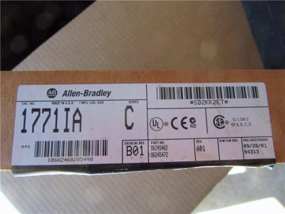 China Allen Bradley 1771IA 1771-IA  Digital Input Output Module AC / DC 120V With Manual for sale