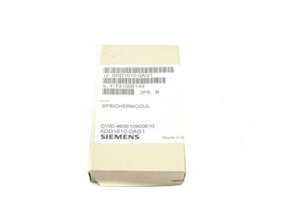 China MS41 16 Bit 6DD1610-0AG1 Simadyn D Memory Submodule for sale