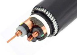 Chine Câble cuivre blindé de système mv de cable électrique de fil d'acier de CU/XLPE/CTS/SWA/PVC à vendre