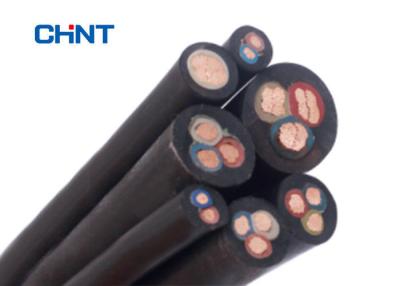 China Multi Cores Rubber Insulated Cable , Weather Resistant Rubber Flex Cable for sale