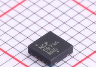 China A gestão do poder de NCP59744MN1ADJTBG LDO lasca a microplaqueta de IC do transistor 3A à venda