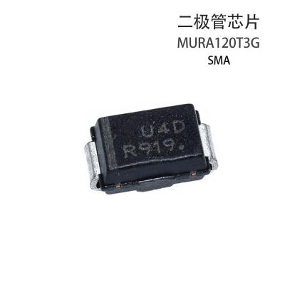 China MURA120T3G 2A 200V LED Driver IC Chip SMA Fast Recovery Rectifiers for sale