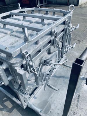 China Anti Acid Aluminum Rotational Molds Custom Slider Built With Heavy Clamps for sale