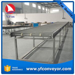 China Stainless Steel Mesh Belt Conveyor for sale