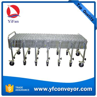 China Gravity Steel Wheel Conveyor,Expandable Wheel Conveyor,Flexible Roller Conveyor for sale