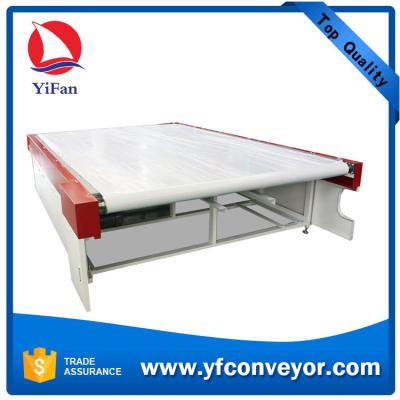 China 2m Wide Widening White Belt Conveyor for Solar Panels for sale