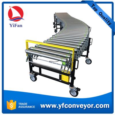 China High Quality Powered Flexible Roller Conveyor for sale