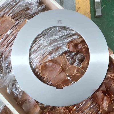 China Cuchillas de cuchillos sólidas de la cortadora del carburo para la bobina de acero inoxidable de cobre en venta