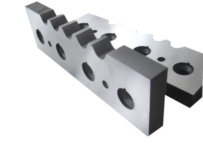 China d2 Industrial Hydraulic Shear Blade Steel Iron Bars Cutting for sale