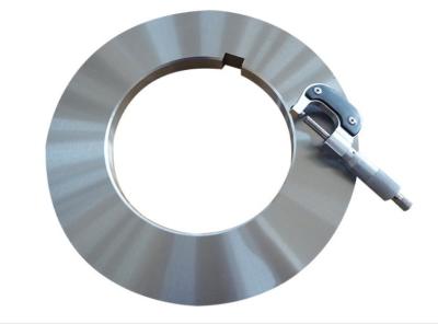 China Fabricante Circular Slitter Blades de la cuchilla de la máquina de la cortadora D2 para la línea de capa de la hojalata en venta