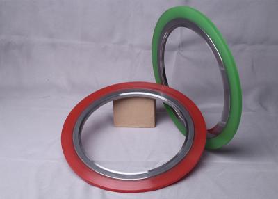 China Polyurethane round rubber spacers Slitter Cutters Bonded Stripper Rings for sale