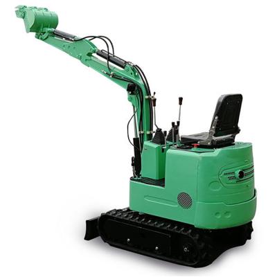 China OEM Spring Green Mini Small Digger Diesel Engine Mini Excavators For Farm Winery Agricultural Garden zu verkaufen