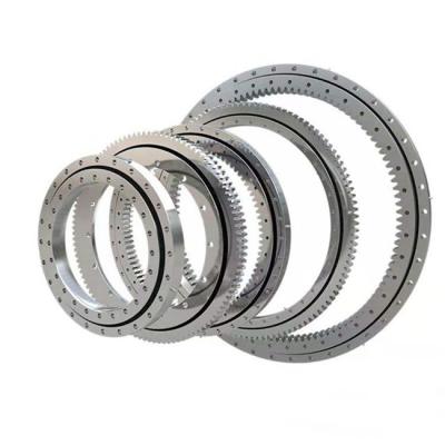 China Excavator Slewing Ring Bearing Gear Light Thin Section Slewing Bearing Roller Bearing for sale