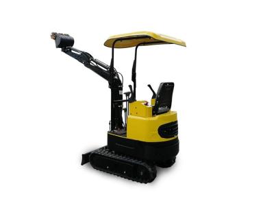 China profundidad Mini Excavator Machine KV13 Digger Loader Attachments de 1600m m en venta