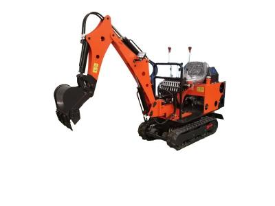China 0.8T Small Digger 1 Ton Mini Excavator Machine With Rubber Track for sale