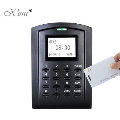 China ZK SC103 Access Control With 125KHZ RFID Card Reader Standalone Time Attendance for sale