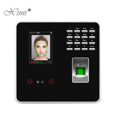 China Face Recognition Time Attendance With Simple Access Control System Biometric Fingerprint Time Recording ZK FA20 Face Time Clock for sale