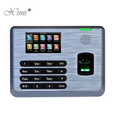 China ZKteco UA400/TX628 Fingerprint Time Clock TCP/IP Biometric Fingerprint Attendance Machine for sale