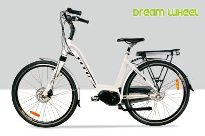 China 25km/H Mid Motor Electric Bike , Mid Drive Motor E Bike 36V 7.8Ah Battery for sale