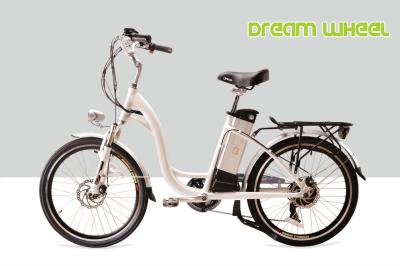 China 48V 500W Electric Urban Bike , 32km/H Ladies Electric City Bike for sale