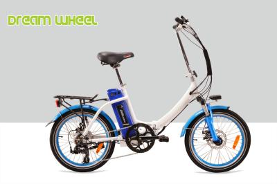 China La bici plegable eléctrica de las mujeres para hombre azules, ciudadano que dobla la bici eléctrica 20