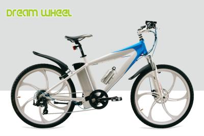 China 36V 250W Electric Mountain Bicycle , Electric Mountain Bike With Suspension for sale