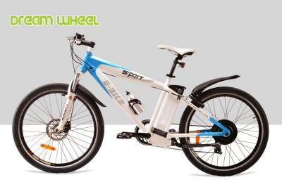 China Full Suspension Electric Mountain Bicycles 250W 36V 65km 6 Speed for sale