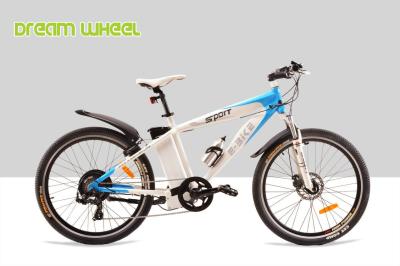 China 36V 350W Electric Mountain Bicycle , Aluminum Electric Mountain Bike 32km/H for sale