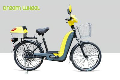 China 350W Pedal Assist Electric Bike Scooter 40km Steel Frame for sale