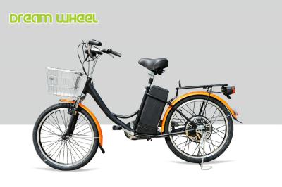 China CE 24 bicicletas elétricas da assistência do pedal da polegada, freio sem escova do motor V da bicicleta 36V da assistência do pedal das mulheres à venda