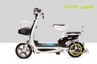 China 25 mph Pedal Assist Electric Bike Drum Brake 48V 250W Safety Small Lovely Scooter for sale