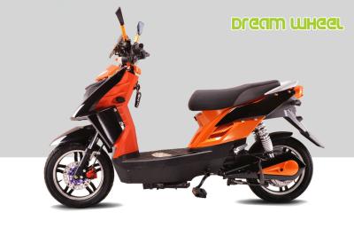 China 35km/h Electric Bicycle Scooter 60V 500W Disc Brake With LED Headlamp for sale