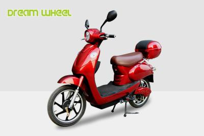 中国 18インチの車輪の赤い電気バイクのスクーターのスズメバチ様式48V 250Wブラシレス モーター 販売のため