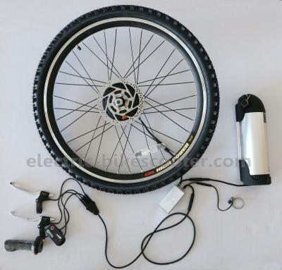 China 14kgs Motorised Bicycle Conversion Kit Bottle Style 25km/H 250W Electric Motor for sale