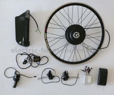 China jogo da conversão de 36V 10.4Ah Ebike, conversão elétrica Kit With Batteries do motor do cubo da bicicleta à venda