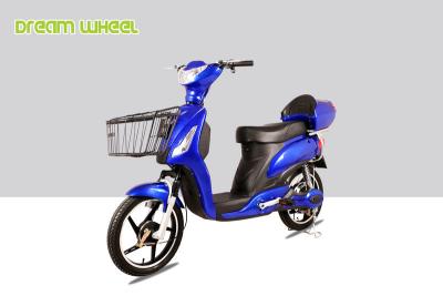 Chine Scooter électrique aidé par pédale bleue, scooter 18