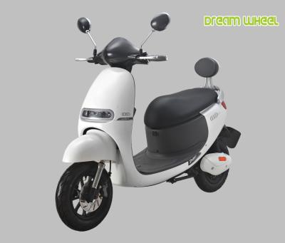 China 45km/H Electric Moped Pedal Assisted Scooter 48V 500W Brushless Motor for sale