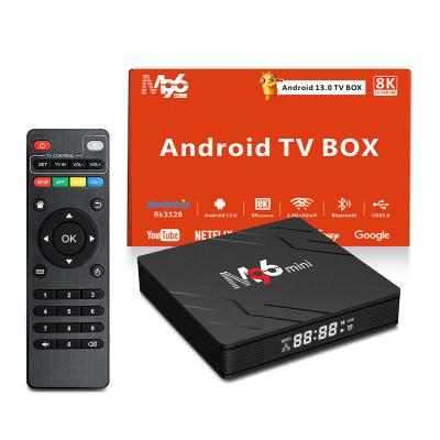 China Android 13.0 TV Box M96 Mini 4GB DDR4 RAM 2.4G 5G BT5.0WIFI6 for sale