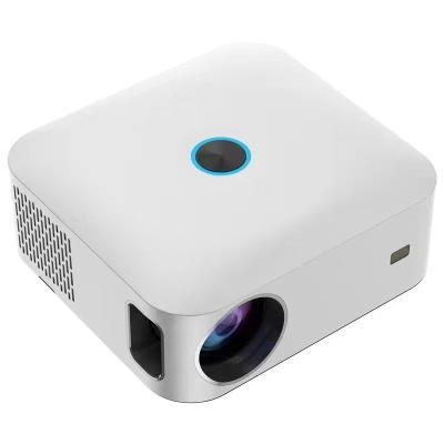 China 5.0 Inch LCD Display Durable 200W Portable Smart Projector, Lightweight Home Cinema Mini Projector for sale