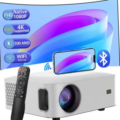 China Small 200W HD LED Mobile T9 Projector 4K Multi Function Lightweight for sale