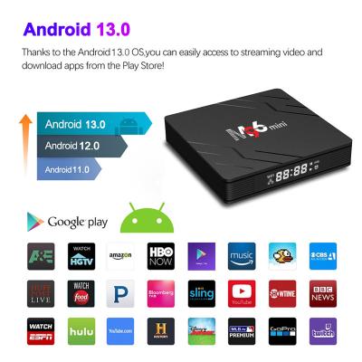 중국 64GB ROM M96 미니 TV 박스 USB 2.0 인터페이스로 다목적 판매용